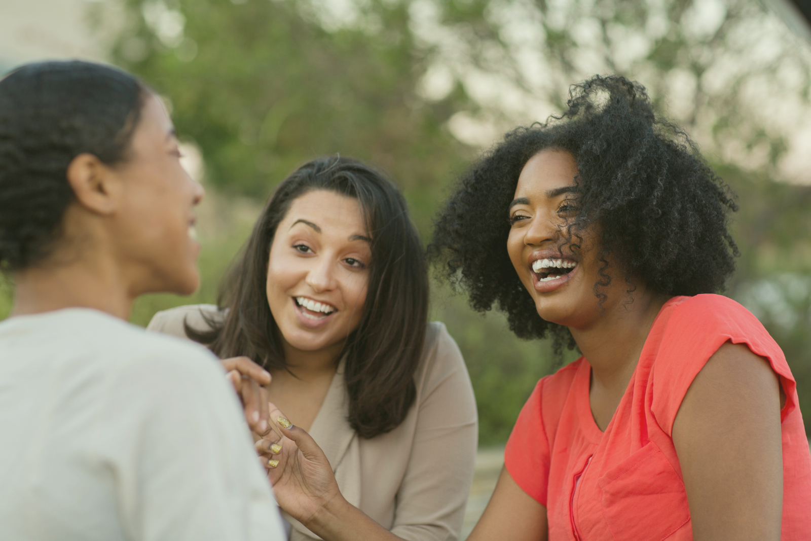 Community gathering for parenting support and networking